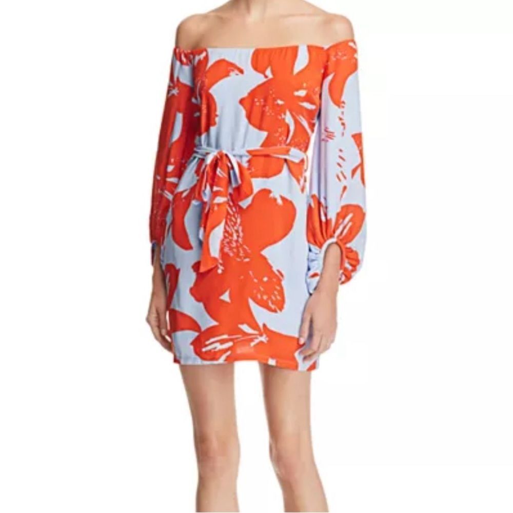 BARDOT Camilla Off The Shoulder Dress